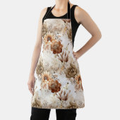 Western Brown Cream Southwest Floral Schort (Insitu)