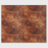 Western Brown Howdy Cowboy Brown Cadeaupapier (Vlak)