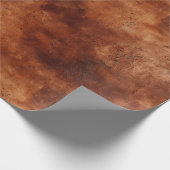 Western Brown Howdy Cowboy Brown Cadeaupapier (Hoek)