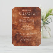 Western Brown Howdy Cowboy Brown Kaart (Staand voorkant)