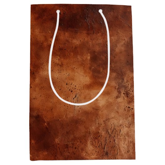 Western Brown Howdy Cowboy Brown Medium Cadeauzakje (Voorkant)