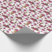 Western bruiloft inpakpapier (Hoek)