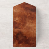 Western bruin all in one uitnodiging (Buitenkant)