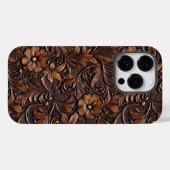 Western Bruin Cowgirl Bohemian Floral Case-Mate iPhone Case (Achterkant (horizontaal))