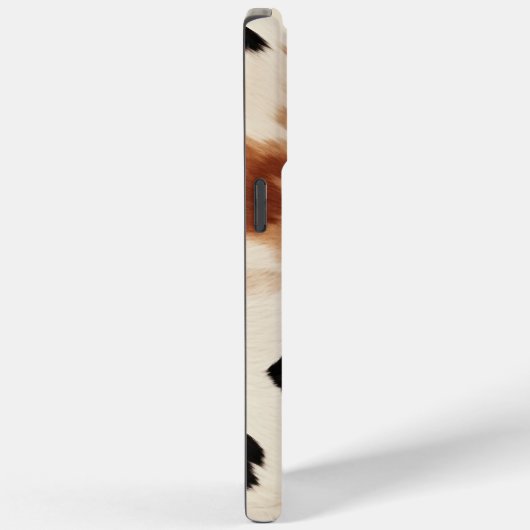 Western bruin crème dierlijk Koeienhuid Case-Mate iPhone Case (Achterkant / Rechts)