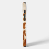 Western bruin crème Koeienhuid Case-Mate iPhone Case (Achterkant / Links)