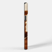 Western bruin crème Koeienhuid Case-Mate iPhone Case (Achterkant / Rechts)