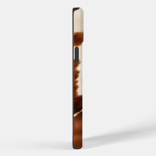 Western bruin crème Koeienhuid Case-Mate iPhone Case (Achterkant / Rechts)