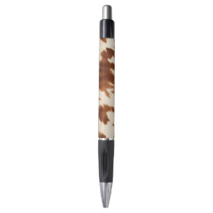 Western bruin crème Koeienhuid Pen