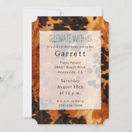 Western Bruin Koeienhuid Cowboy Cowgirl Kaart