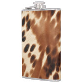 Western bruin Koeienhuid Heupfles (Links)