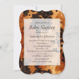 Western bruin Koeienhuid Kaart