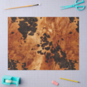 Western bruin Koeienhuid Tissuepapier (Craft)