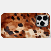 Western bruin zwart crème Koeienhuid Case-Mate iPhone Case (Achterkant (horizontaal))