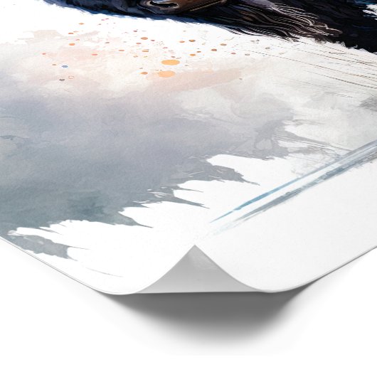 Western Buffalo Art Print Poster (Hoek)