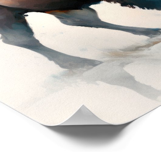 Western Buffalo Art Print Poster (Hoek)