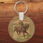  Western buffel Bill Wild West Show Poster Sleutelhanger (Voorkant)