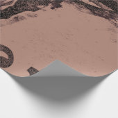  Western Bull Skull Bruin Oud Land Cadeaupapier (Hoek)