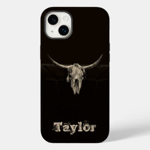 Western Bull Skull Country Cowboy Rustic  Case-Mate iPhone Case