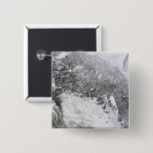 Western Canada Vierkante Button 5,1 Cm (Voorkant /achterkant)