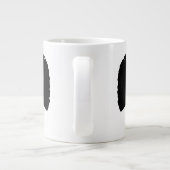 Western capercaillie grote koffiekop (Achterkant)