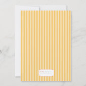 Western carnaval - sla de datum geel op save the date (Achterkant)