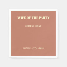 Western Chic Echtgenote van de Party Bachelorette 