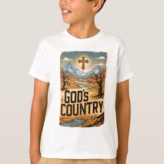 Western Christelijk T-shirt (Voorkant)