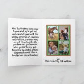 western Christmas holiday card Feestdagen Kaart (Binnen)