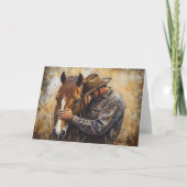 Western comfort en rust van de open vlakten kaart (Voorkant)