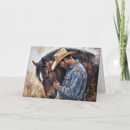 Western comfort in gedeelde paden van liefde kaart