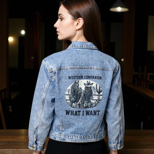 Western Companion Denim Jacket