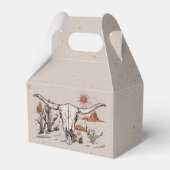 Western Country Cowboy Rodeo Verjaardagsgunst Box Bedankdoosjes (Achterkant)