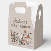 Western Country Cowboy Rodeo Verjaardagsgunst Box Bedankdoosjes (Geopend)