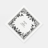 Western Country Cowboy Rustic Wedding  Servet (Hoek)