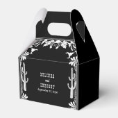 Western Country Cowboy Rustic Wedding Welcome Bedankdoosjes (Voorkant Zijde)