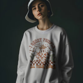 Western Country Cowgirl Funny Halloween Ghost Trui