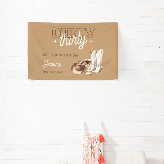 Western Country Dirty Thirty 30th Birthday Party Spandoek (Insitu)