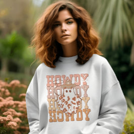 Western Country Ghost Howdy Cowboy Halloween Trui