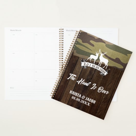 Western Country Herten De Jacht Is Voorbij Bruilof Planner (Display)