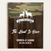 Western Country Herten De Jacht Is Voorbij Bruilof Planner (Voorkant)