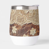 Western Country Leather n Lace Initiaal (Links)