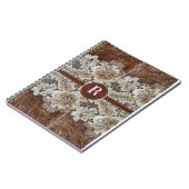 Western Country Leather n Lace Initiaal Naam Notitieboek (Linkerzijde)