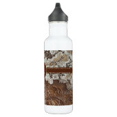 Western Country Leather n Lace Initiaal Naam Waterfles (Rechts)