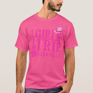 Western Country Rodeo Roze Cowgirl Meisjesreis Nas T-shirt