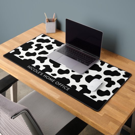 Western Cow Print Southern Office Business Name Bureaumat (Kantoor 2)