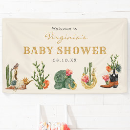 Western Cowboy Baby shower Welkom Spandoek