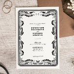 Western Cowboy Country Rehearsal Dinner Kaart<br><div class="desc">Westerne Cowboy Country Rehearsal Dinner Invitation</div>