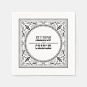  Western Cowboy Country Wedding Napkins Servet (Voorkant)
