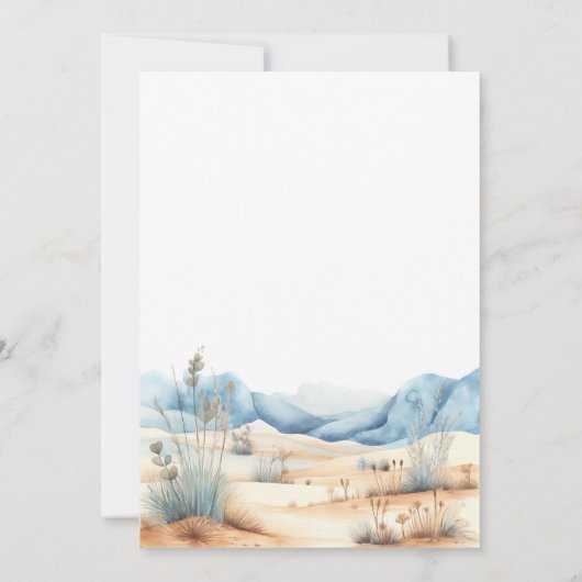 Western Cowboy First Rodeo Birthday Kaart (Achterkant)